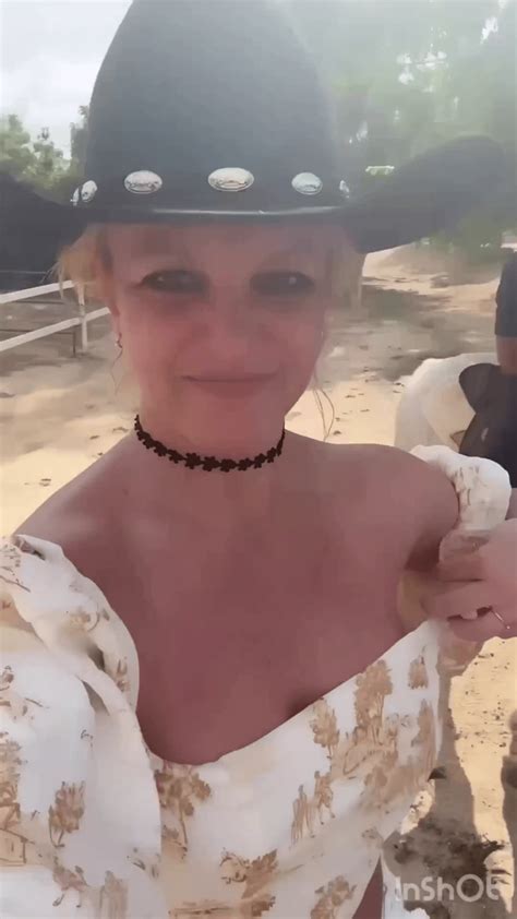 Britney Spears strips topless on horseback ride and makes naked ...